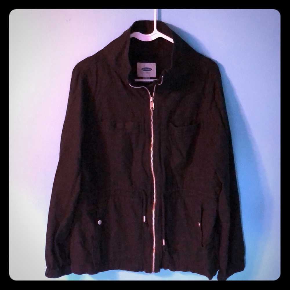 Black Linen Jacket